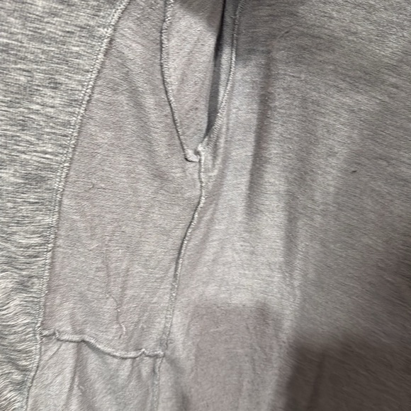 Athleta Pranayama Wrap Gray Pocket Wrap Cardigan Oversized XXS - Picture 4 of 6